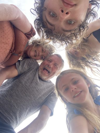 family at Hunting Island